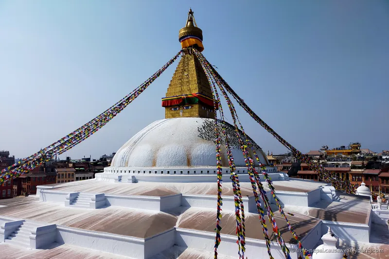 Boudhanath stupa in Kathmandu